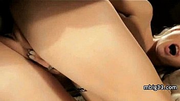 Tight white lingerie teen takes big black dick