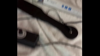 Sucking and taking dick like a good girl with an anal hook in