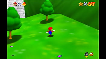Mario From Super Mario 64 Climbs On The Castle And Dies thumbnail