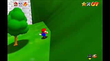 Mario From Super Mario 64 Climbs On The Castle And Dies thumbnail