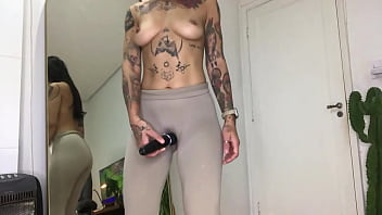 Free pv sexy girl in long video changing clothes masturbating and even doing some yoga hairy armpits sexy