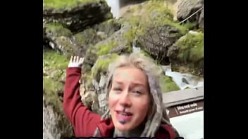 Waterfall in the slovenian alps—absolutely stunning ️what’s your favorite spot in the mountains #slovenia