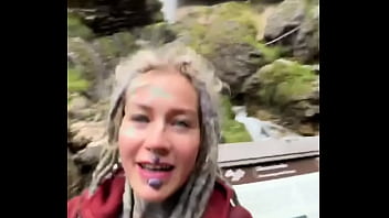 Waterfall in the slovenian alps—absolutely stunning ️what’s your favorite spot in the mountains #slovenia