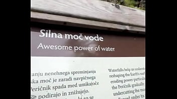 Waterfall in the slovenian alps—absolutely stunning ️what’s your favorite spot in the mountains #slovenia