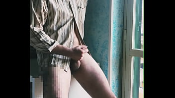 I jerk off in front of the window hoping someone sees me