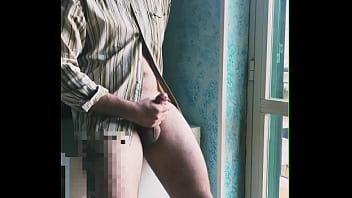 I jerk off in front of the window hoping someone sees me