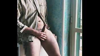 I jerk off in front of the window hoping someone sees me