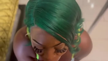 My roommate said she wanted to see why they call me throat fairy