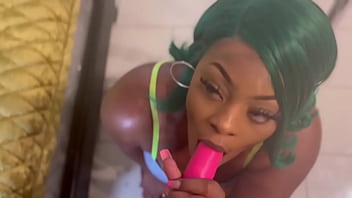 My roommate said she wanted to see why they call me throat fairy