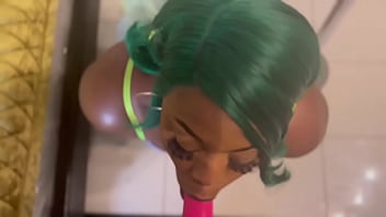 My roommate said she wanted to see why they call me throat fairy