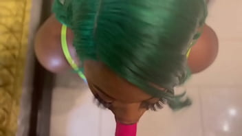 My roommate said she wanted to see why they call me throat fairy