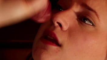 Office secretary victoria greene sucks anonymous cock at the milking table