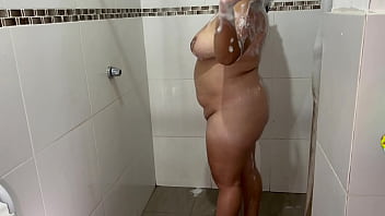 Amazing i put a hidden camera while my vecincredible i put a hidden camera while my neighbor bathes and while she bathes she touches herself very well