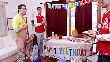 Helping boyfriend in every possible way