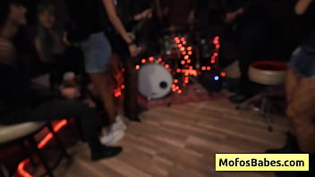 See this horny big tit black haired girl gives nice tit job and reveal her huge naturals