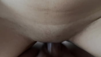 His stiff cock has been pressing on him since morning so he finally can't stand it anymore and takes the girl from behind