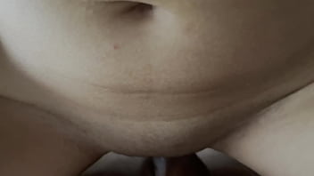 His stiff cock has been pressing on him since morning so he finally can't stand it anymore and takes the girl from behind