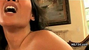 Milf got horny and had her way with his cock
