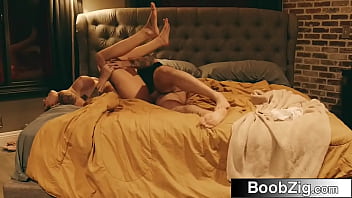 Wild couple fucking like crazy before going to sleep