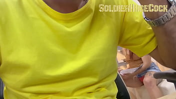 My friend helps me organize some papers & we end up fucking