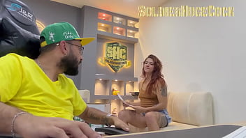 My friend helps me organize some papers & we end up fucking