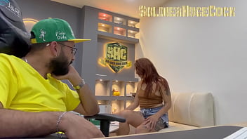 My friend helps me organize some papers & we end up fucking