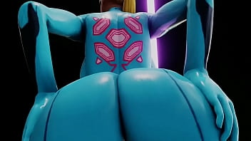 Samus y su culo y tetas grandes