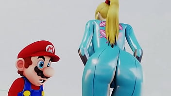 Samus y su culo y tetas grandes