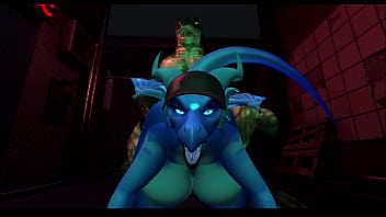 Dumb dragon bitch thought it was a good idea to walk down a dark alleyway