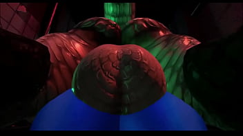 Dumb dragon bitch thought it was a good idea to walk down a dark alleyway