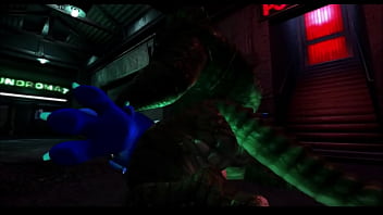 Dumb dragon bitch thought it was a good idea to walk down a dark alleyway