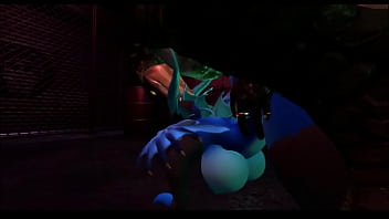 Dumb dragon bitch thought it was a good idea to walk down a dark alleyway