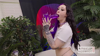 Alt slut lana reign lets a guy from internet fuck her ass