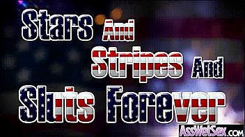 Big wet butt girl get oil on her body then bang mov 03