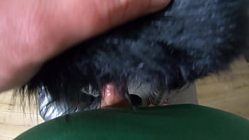 Preview milfycalla deep blow job and cum play while wearing hooded jacket and shiny boots 207