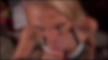 Holiday doll sucks your cock pov