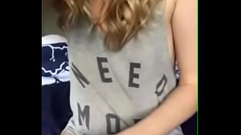 My girlfriend flashing first time