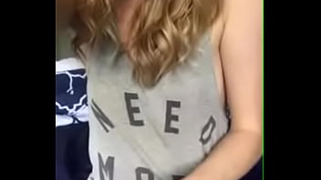 My girlfriend flashing first time