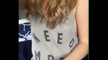 My girlfriend flashing first time