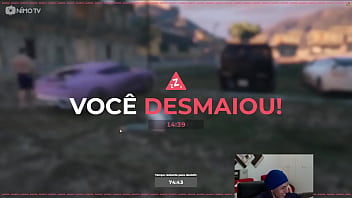 Fiquei de pau duro na garupa