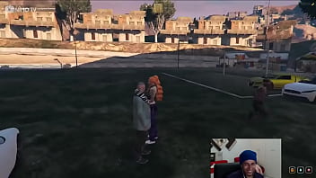 Fiquei de pau duro na garupa