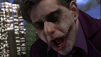 The jokester and batfuck lead a wild orgy with batchick and hoards of sluts