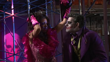 The jokester and batfuck lead a wild orgy with batchick and hoards of sluts