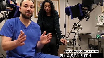 Yasmine woods' back gets blasted full of cum