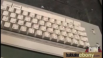 Black girl sucks many white cocks in redneck group 7