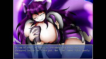 Mgq paradox luka gets squeezed by the busty kitsune daiji