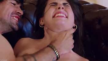 Horny hottie chanel camryn shows off her cock sucking skills before fucking