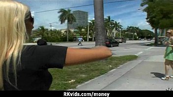 Sexy wild chick gets paid to fuck 6