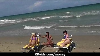 Tight teen fucks a man in front of the camera for cash 6