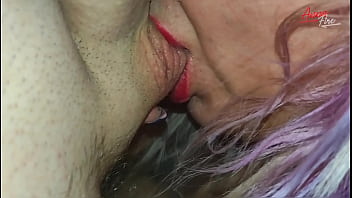 Licked my balls and got a creampie